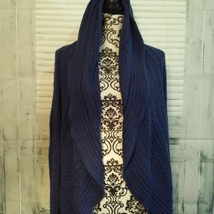 Maurices Open Front Drape Sweater